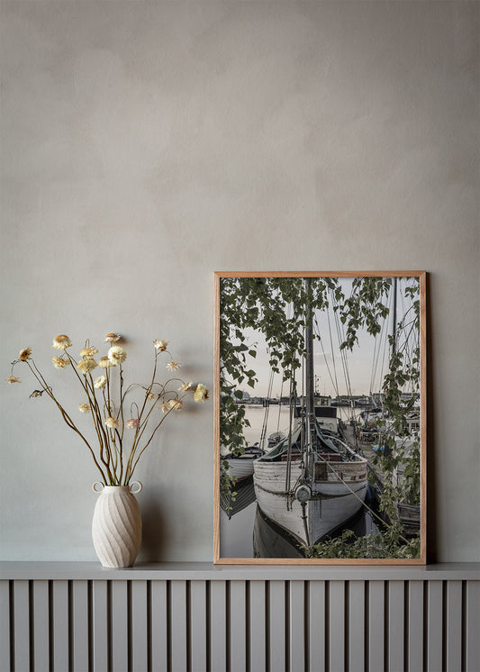 Indret med København plakat