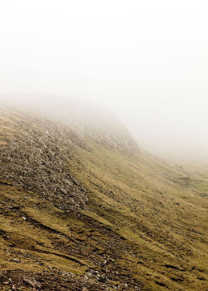 Fotografi af Færøernes landskab