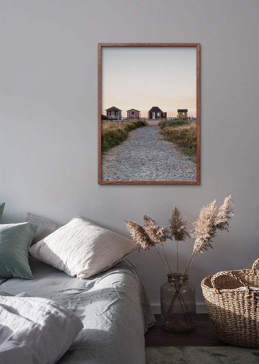 Indret med ø plakat fra Ærø