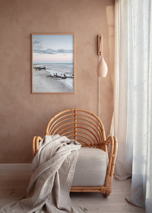 Dueodde plakat - Strand plakat fra Bornholm | Foto Factory