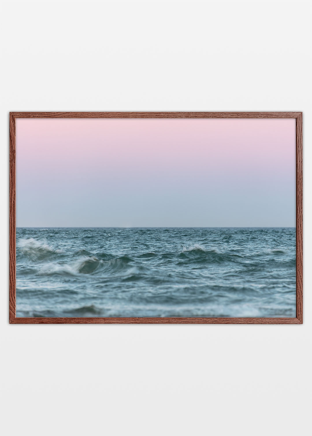 Plakat med Skagens bølger