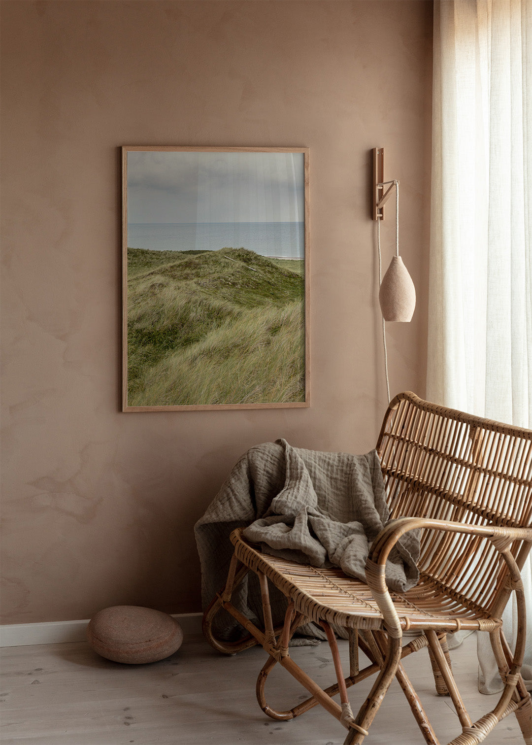 Indret med Klitmøller plakat