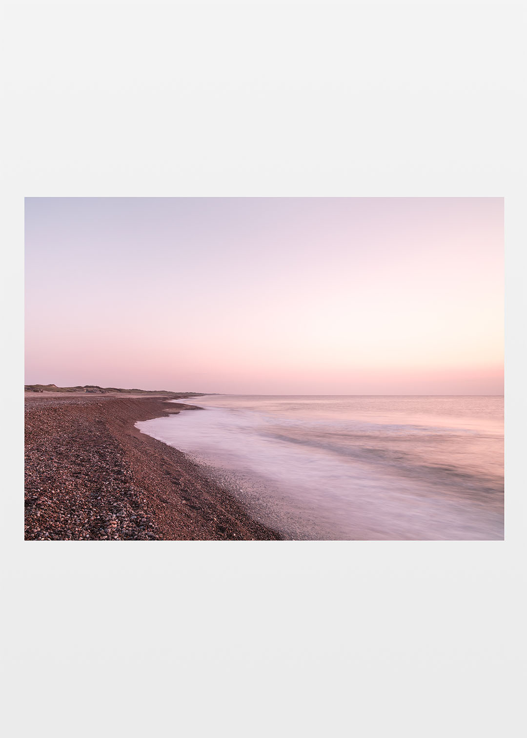 Rosa aftenlys plakat