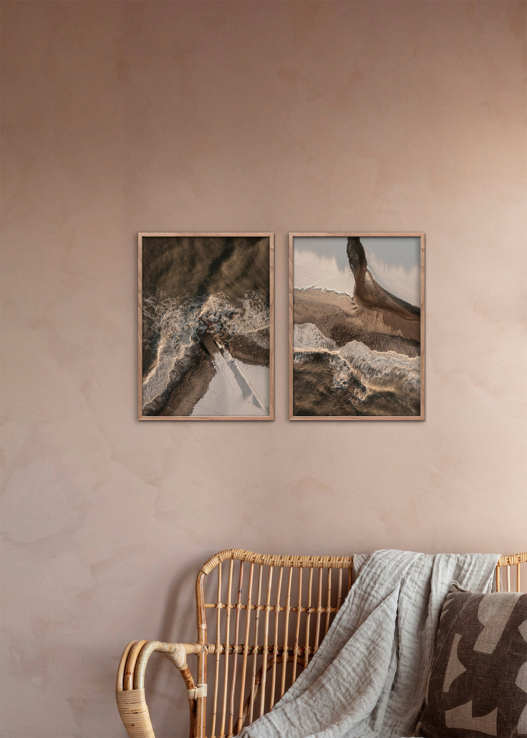 Klitmøller plakat – Høfden ved fiskerlejet – Danmark
