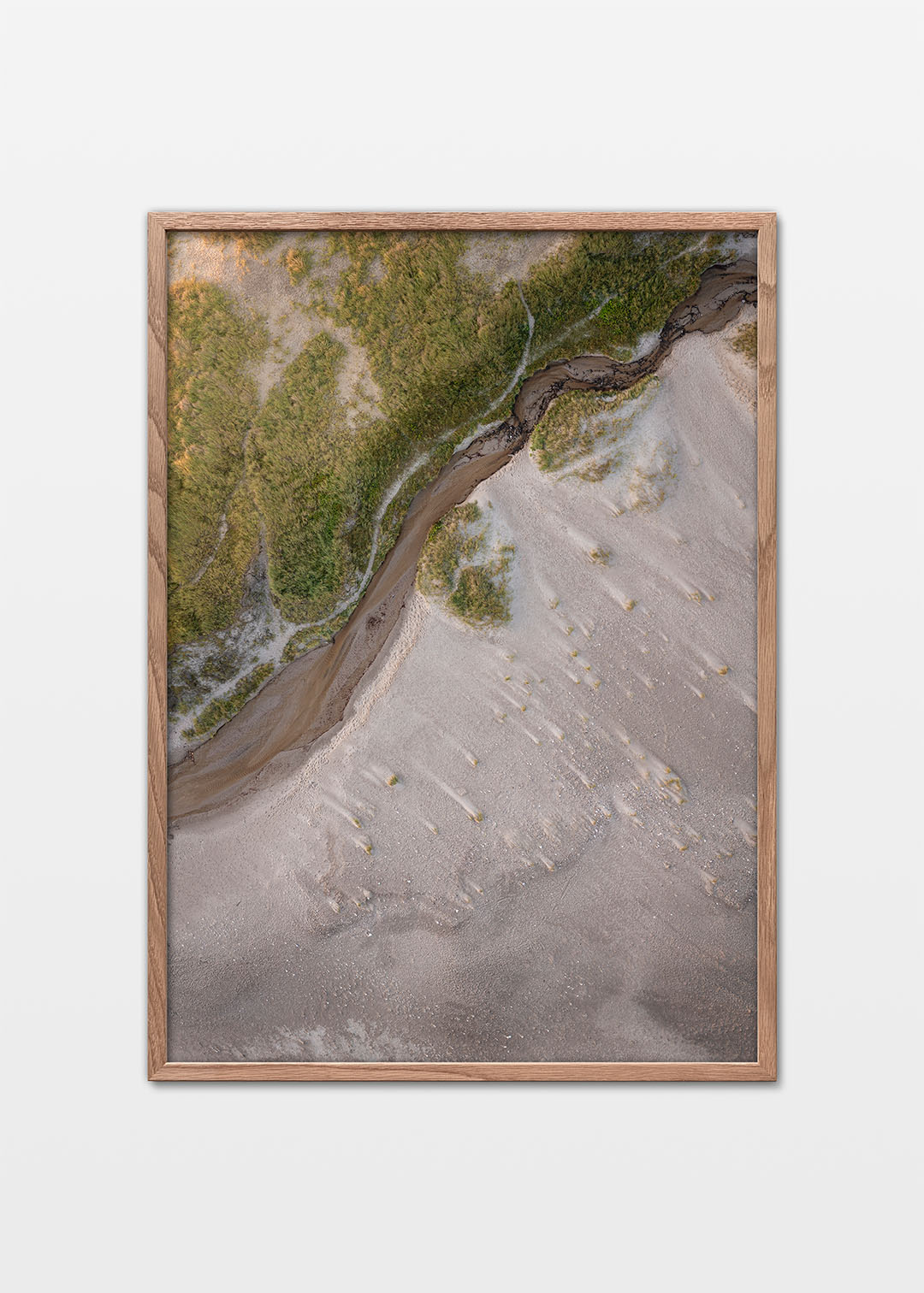 Stranden ved Klitmøller plakat