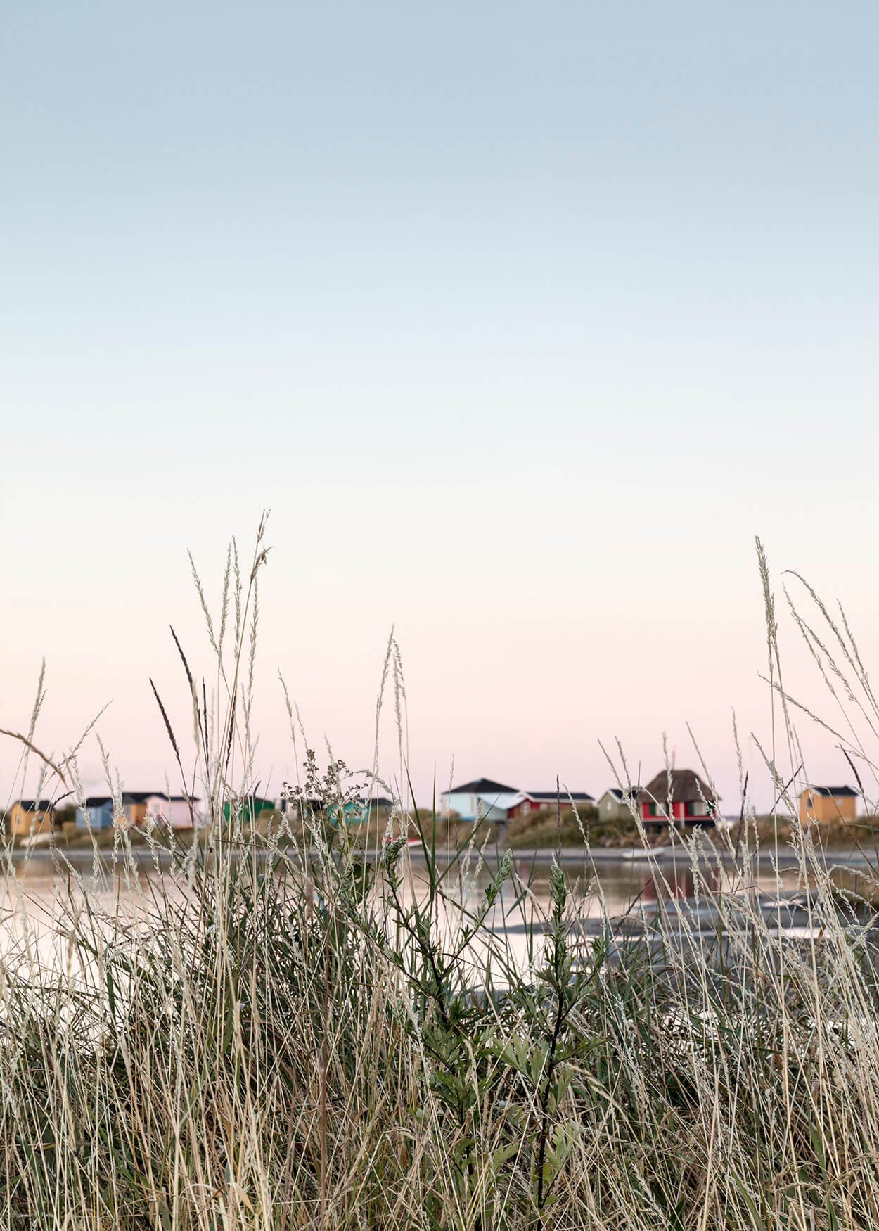 Danmark plakat Ærø Badehuse Foto Factory