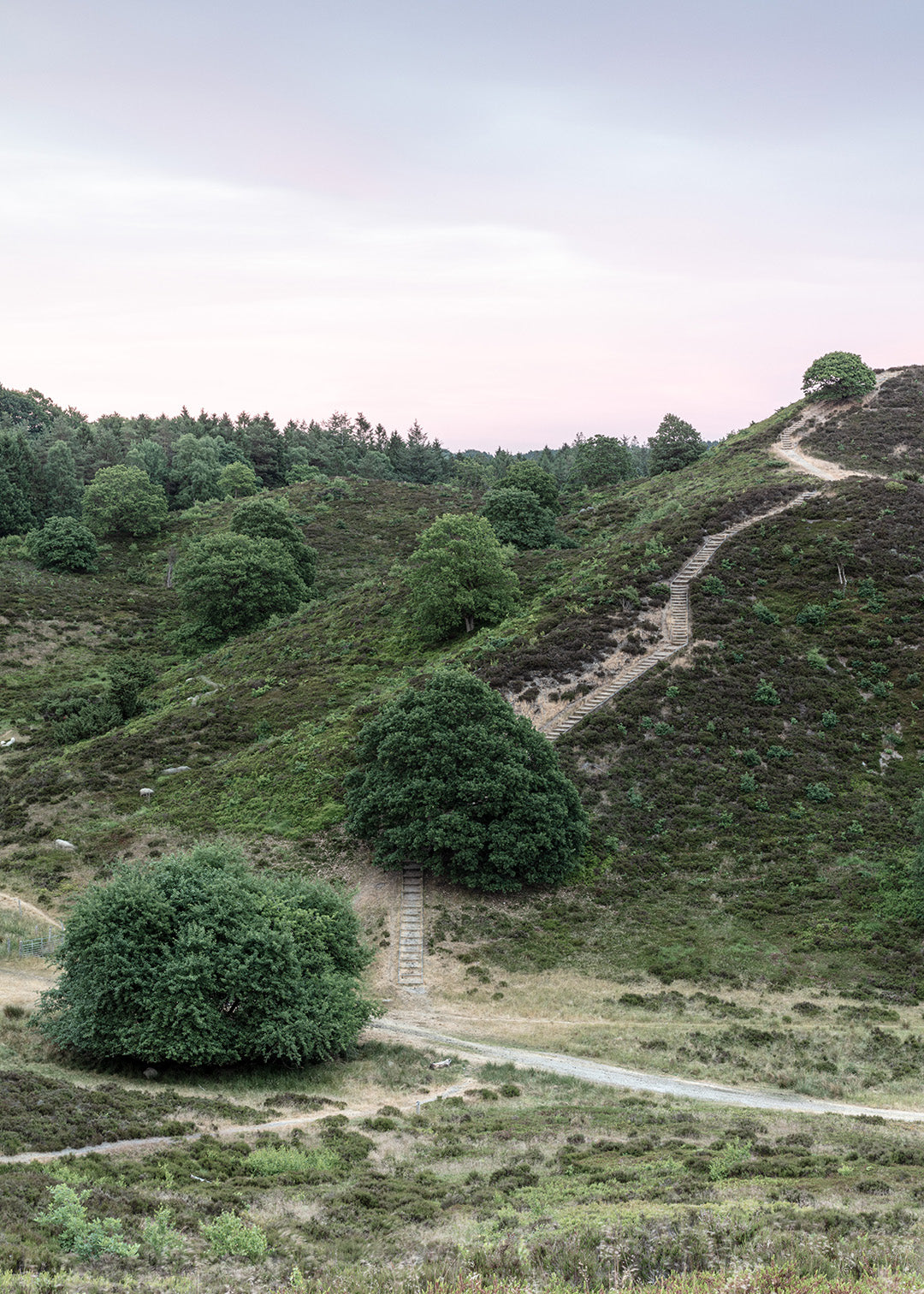 Fotografi af landskab ved Silkeborg