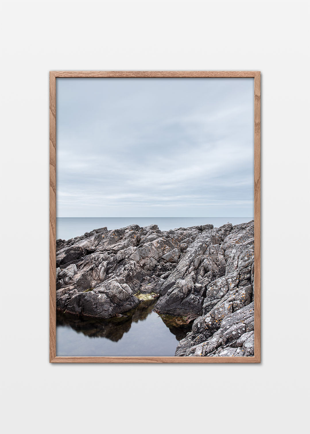 Bornholm plakat med klipper