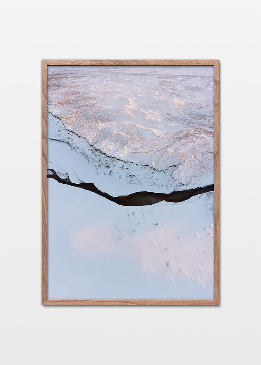 Åens udløb plakat - Thy - Danmark