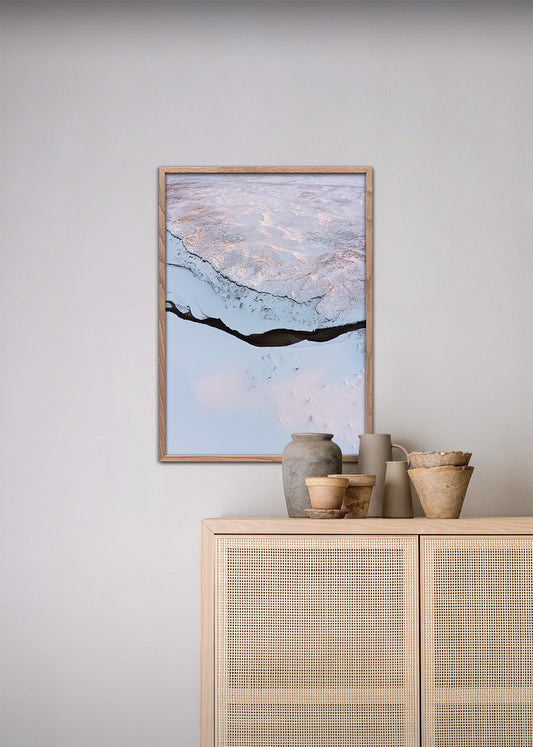 Åens udløb plakat - Thy - Danmark