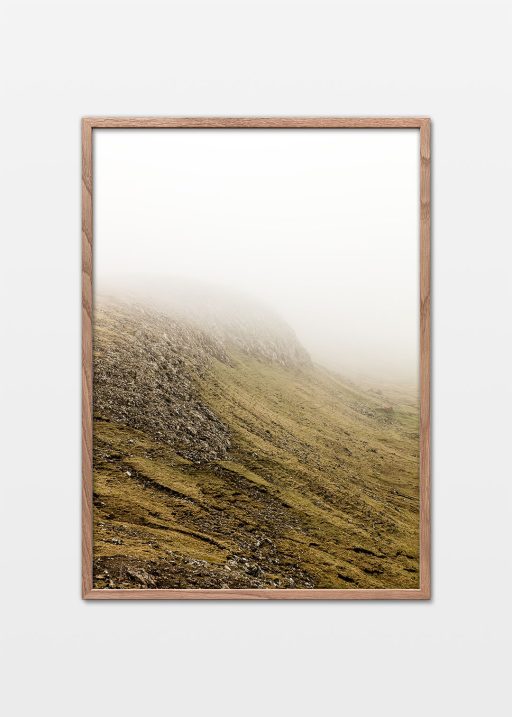 Plakat af Færøernes landskab