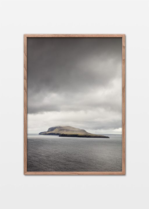 Færøerne plakat af Øen Nólsoy