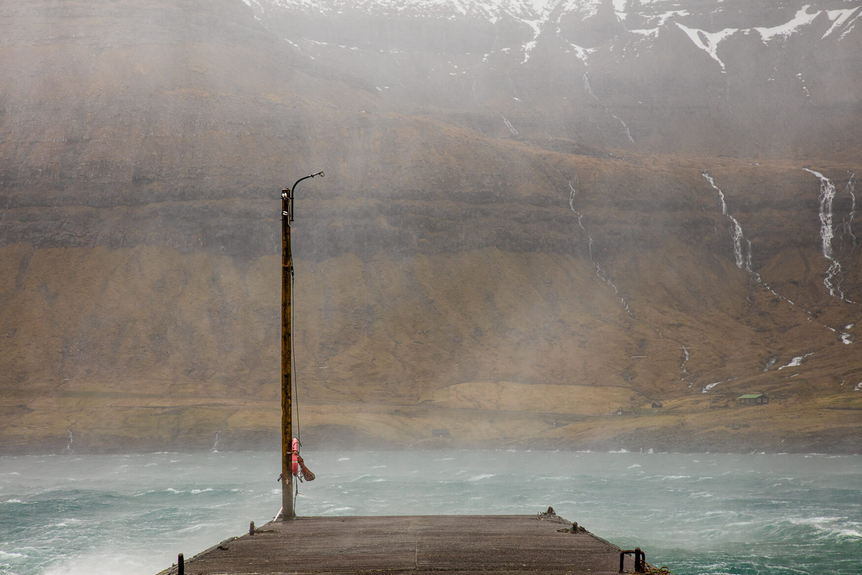 Storm på Færøerne